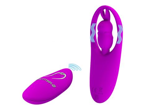 Wibrator króliczek Pretty Love silikonowy 12 funkcji pilot USB - 7
