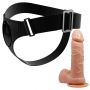 PRETTY LOVE - HARNESS BRIEFS- Tom, Universal Strap-On, 7.4'' Dildo - 4