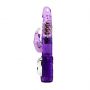 Multi-speed Vibration and Rotation whit pearls, Purple - 5