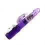 Multi-speed Vibration and Rotation whit pearls, Purple - 2