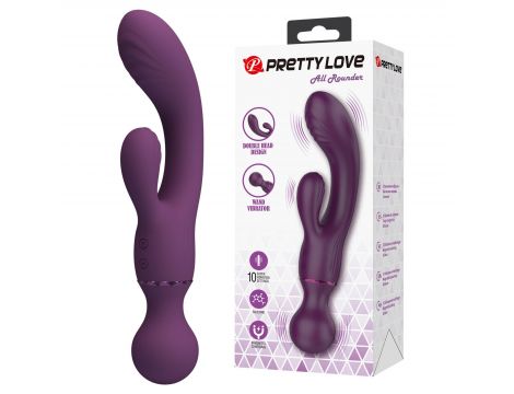 Wibrator króliczek Pretty Love silikonowy USB 20 cm