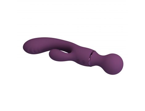 Wibrator króliczek Pretty Love silikonowy USB 20 cm - 2
