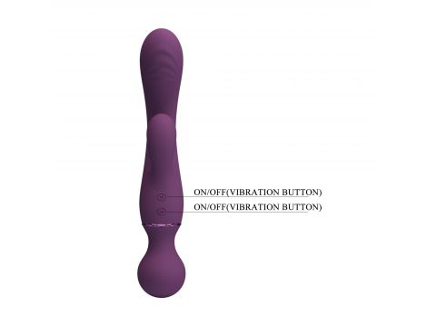 Wibrator króliczek Pretty Love silikonowy USB 20 cm - 7