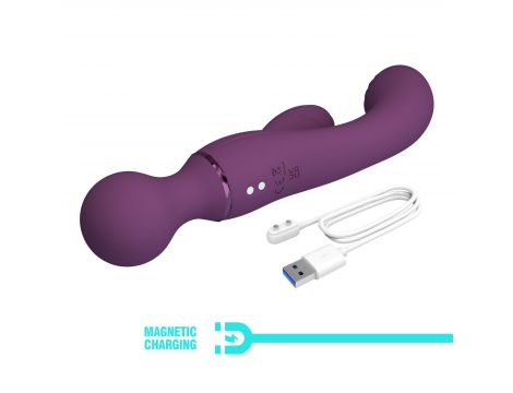 Wibrator króliczek Pretty Love silikonowy USB 20 cm - 8