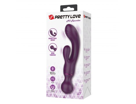 Wibrator króliczek Pretty Love silikonowy USB 20 cm - 10