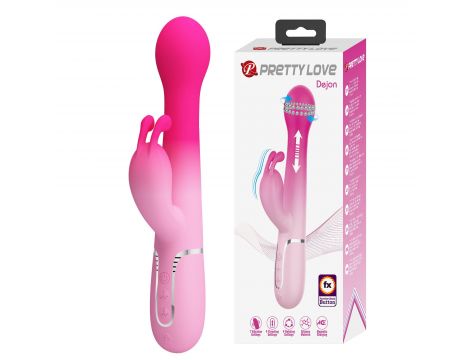 Wibrator króliczek silikonowy Pretty Love Dejon 7 wibracji - 3