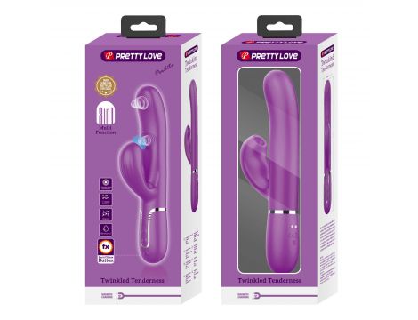 Wibrator króliczek Pretty Love Twinkled Tenderness silikonowy USB - 12