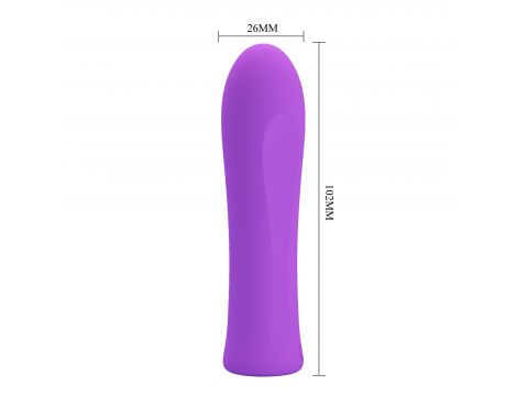 Wibrator mini Alfreda Pretty Love silikonowy 12 trybów USB - 5