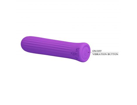 PRETTY LOVE - Blanche Dark Purple, 12 vibration functions Memory function - 7