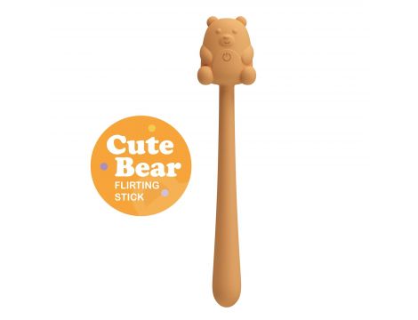 Stymulator łechtaczki Cute Bear Pretty Love 7 wibracji silikonowy USB
