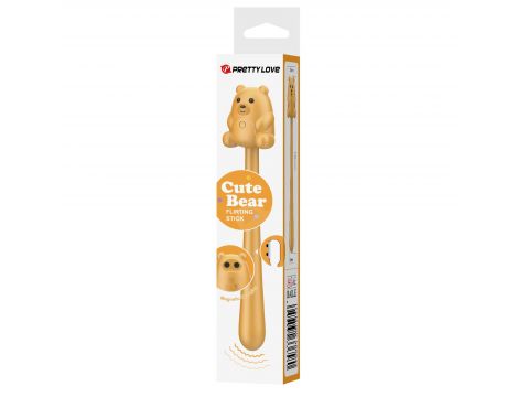Stymulator łechtaczki Cute Bear Pretty Love 7 wibracji silikonowy USB - 10