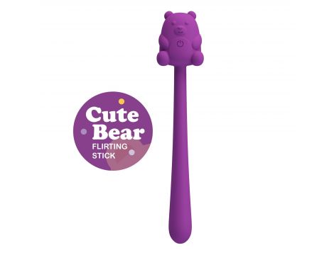 Stymulator łechtaczki Pretty Love Cute Bear silikonowy 7 wibracji USB - 4