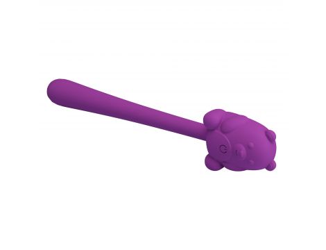 Stymulator łechtaczki Pretty Love Cute Bear silikonowy 7 wibracji USB - 5