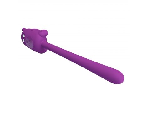 Stymulator łechtaczki Pretty Love Cute Bear silikonowy 7 wibracji USB - 7