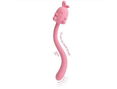 Stymulator łechtaczki Pretty Love Cute Bunny silikonowy USB 7 wibracji - 4