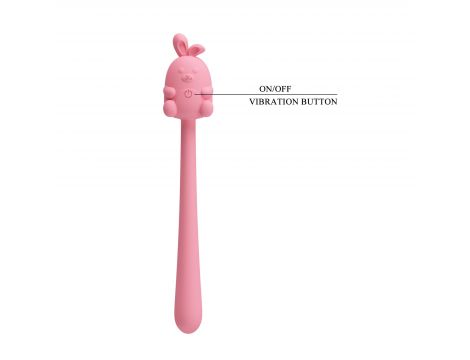 Stymulator łechtaczki Pretty Love Cute Bunny silikonowy USB 7 wibracji - 7
