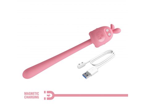 Stymulator łechtaczki Pretty Love Cute Bunny silikonowy USB 7 wibracji - 10