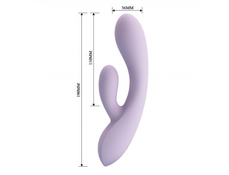 Wibrator króliczek silikonowy Rosolyn Pretty Love USB 10 trybów - 11