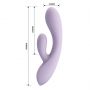 Wibrator króliczek silikonowy Rosolyn Pretty Love USB 10 trybów - 12