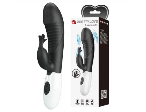 Pretty Love Rasmussen Dual Vibrator (Black Edition)