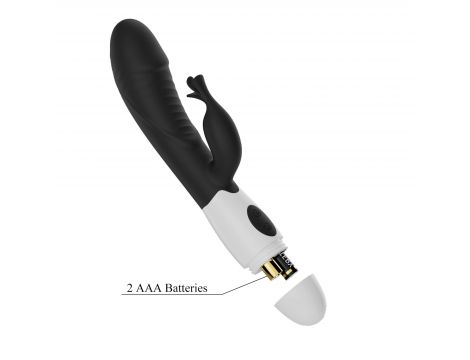 Pretty Love Rasmussen Dual Vibrator (Black Edition) - 9
