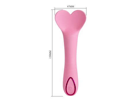 Wibrator silikonowy punkt G Pretty Love 10 trybów USB - 8
