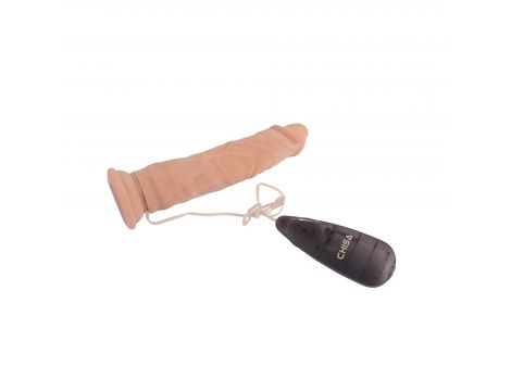 G-spot Beast Vibrator Dildo-Flesh