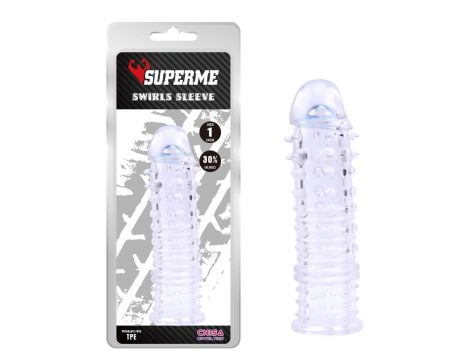 Swirls Sleeve-Clear - 2