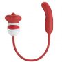 Wibrator różany z lizaniem Pretty Love czerwony USB - 2