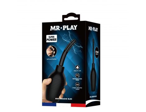 MR PLAY - ANAL DOUCHE BLKC (310 ml) - 8