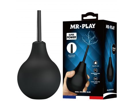 Irygator analny Mr Play gumowy 224 ml - 3