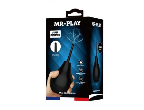 Irygator analny Mr Play gumowy 224 ml - 8
