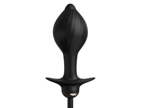 ANAL FANTASY ELITE AUTO-THROB INFLATABLE VIBRATING PLUG BLACK - 5