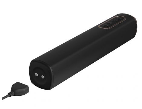 ANAL FANTASY ELITE AUTO-THROB INFLATABLE VIBRATING PLUG BLACK - 2