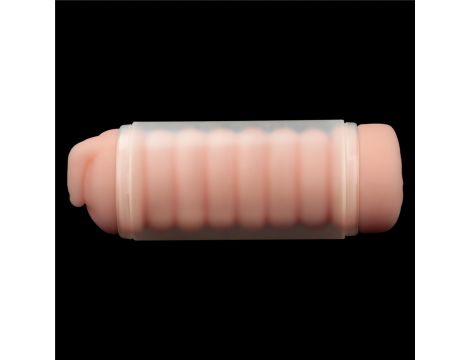 Masturbator Virgin Skin Blowout Lovetoy dwustronny 22 cm - 4