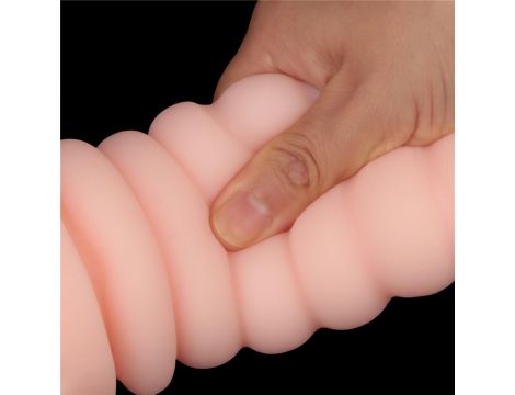 Masturbator Virgin Skin Blowout Lovetoy dwustronny 22 cm - 2