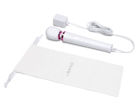 LE WAND POWERFUL PETITE PLUG IN WHITE - 4