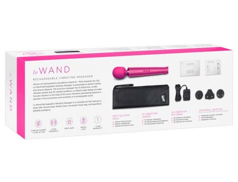 LE WAND MAGENTA RECHARGEABLE MASSAGER - 8