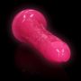 Dildo realistyczne RealRock z przyssawką świecące w ciemności 20 cm - 6