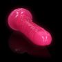 Dildo realistyczne slim z przyssawką RealRock świecące w ciemności 22,5 cm - 5