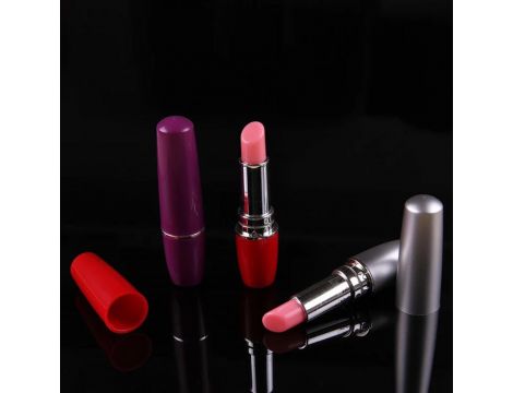 Dyskretny mini wibrator szminka Power Escorts czarny 9.5 cm - 6