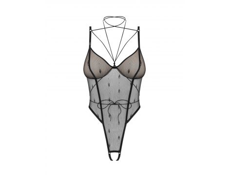 Body otwarte Anniverse Special Obsessive czarne L/XL - 5