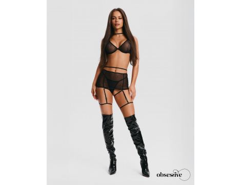 Kokieteryjny komplet bielizny Anniverse Special Obsessive S/M - 3