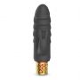 Mini wibrator Crushious Romanov z silikonową nakładką 13 cm - 4