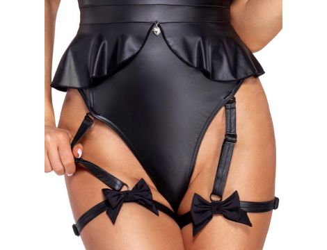 Body króliczka Cottelli XL czarny - 4