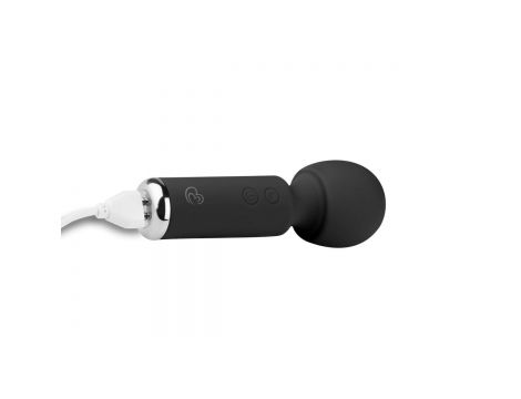 Wibrator Mini Vibe Wand EasyToys czarny USB 12 cm - 5