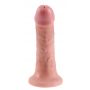 Dildo realistyczne King Cock 16 cm z przyssawką - 4