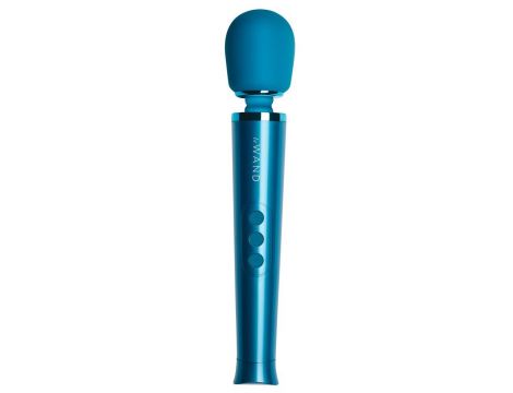 LE WAND PETITE RECHARGEABLE VIBRATING MASSAGER BLUE - 2