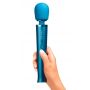 LE WAND PETITE RECHARGEABLE VIBRATING MASSAGER BLUE - 5
