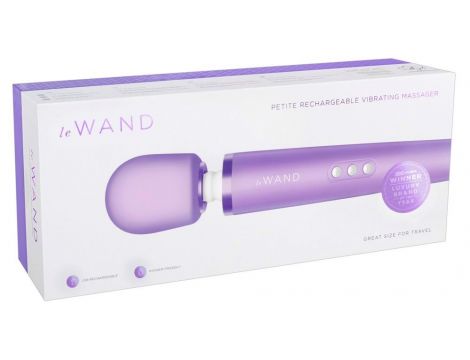 LE WAND PETITE RECHARGEABLE VIBRATING MASSAGER - VIOLET